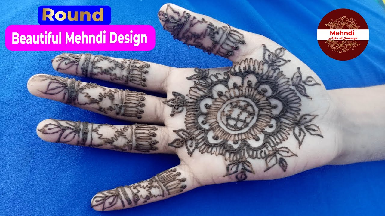 Very beautiful and nice henna design | Mehndi Tutorial | Mehndi Arts of ...