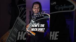 Epiphone Explorer Neck Dive?  #guitar #guitarist #epiphone #gibson #explorerguitar