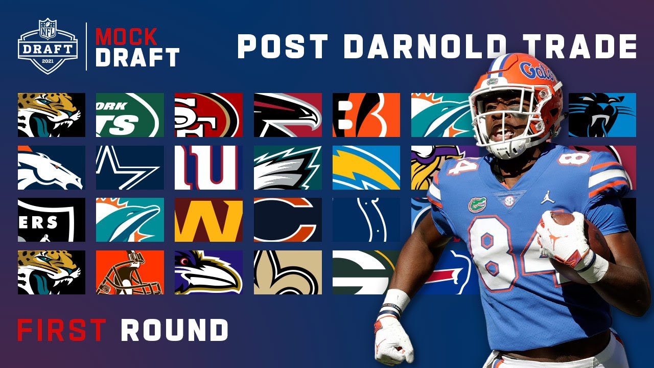 1st Round Mock Draft Post Darnold Trade!
