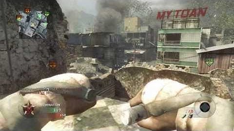 Call of Duty Black Ops : : Awesome Ballistic Knife Kill!