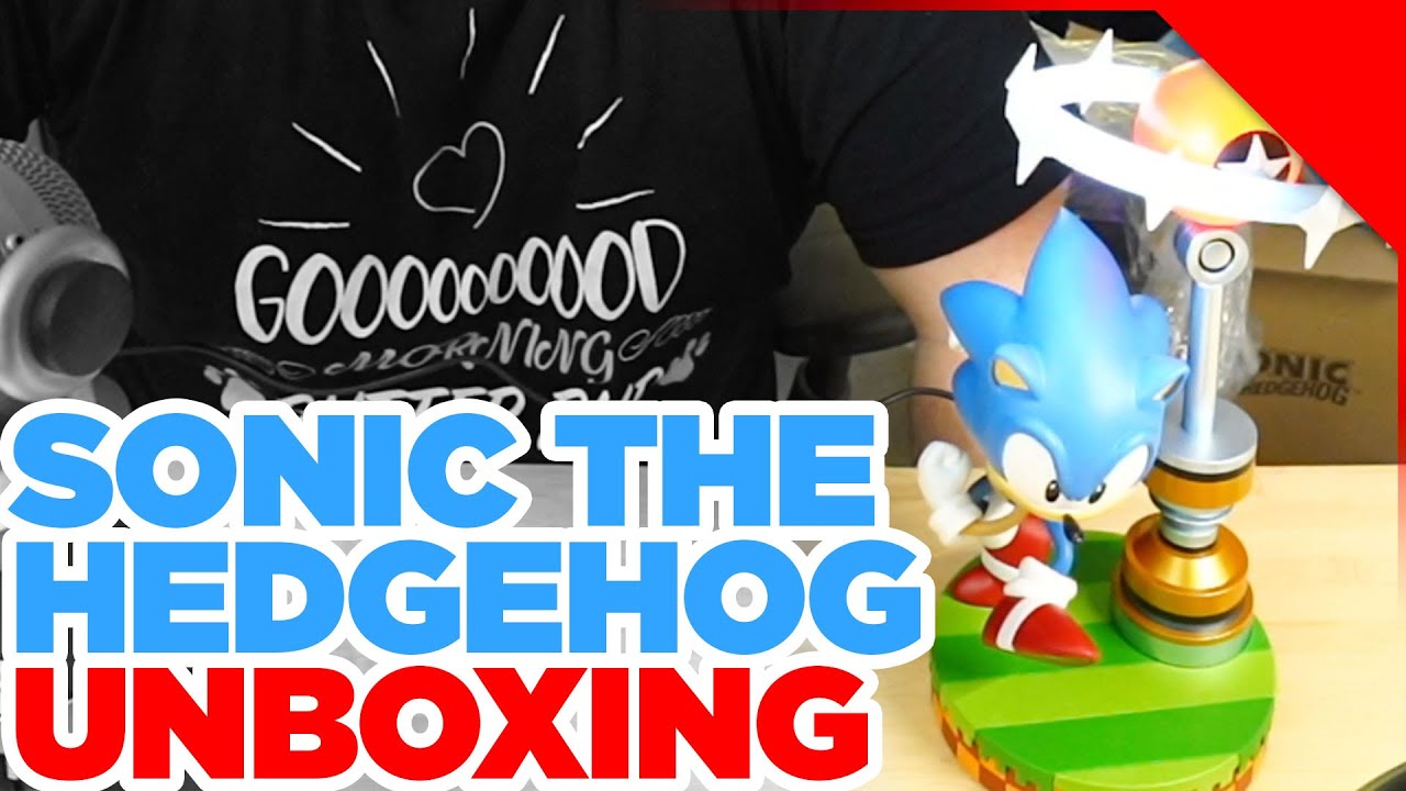 Sonic The Hedgehog Unboxing - First4Figures - YouTube