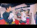 啓之輔さんにボコボコにされた