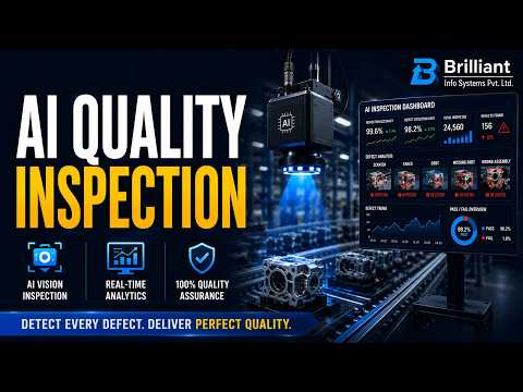 AI-Based Quality Inspection System for Manufacturing Excellence | AI Vision & Defect Detection