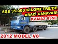 DEV KAMYON 2012 MODEL KAMAZ 6350 8X8 V8 / İNCELEME