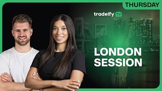 LONDON SESSION LIVE! | Tradeify TV | THURSDAY 10/22/26
