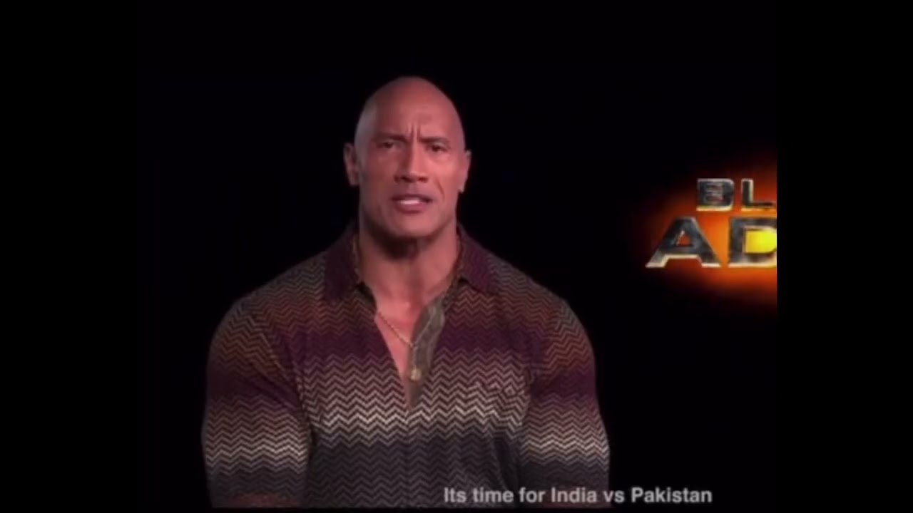 It’s time for India vs. Pakistan The Rock meme