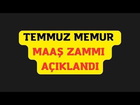 Memur Temmuz Zammı Açıklandı. Tahminim Tuttu