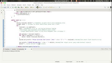 Membuat Program Client-Server Sederhana Menggunakan Java