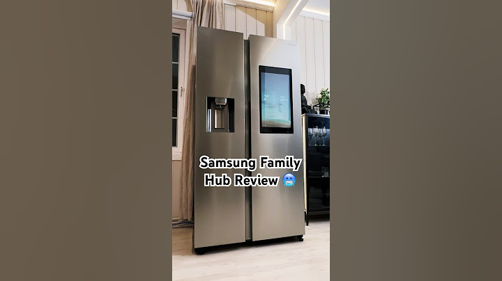 Ez az intelligens hűtőszekrény téged kém? 😱 Samsung Family Hub áttekintése