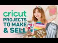 4 EASY PROJECTS TO MAKE &amp; SELL WITH CRICUT