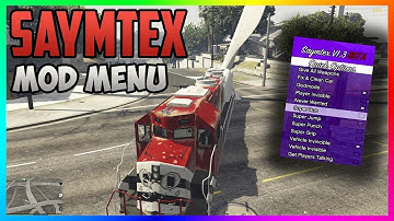 SAYMTEX V1.7 BETA GTA V MOD MENU SHOWCASE