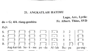 Lagu Pembuka Misa || Lagu Misa Pembukaan || Angkatlah Hatimu Pada Allah Bapa
