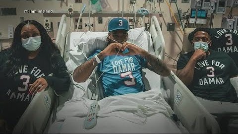 Damar Hamlin back home one week after suffering cardiac arrest on field