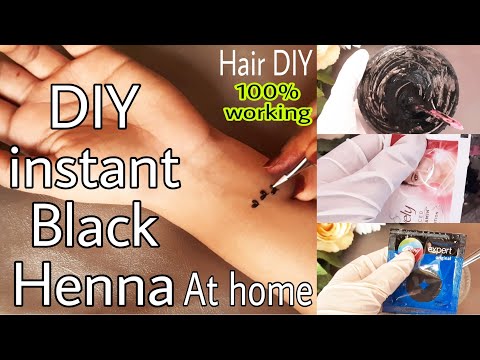 Video: How To Make Black Henna