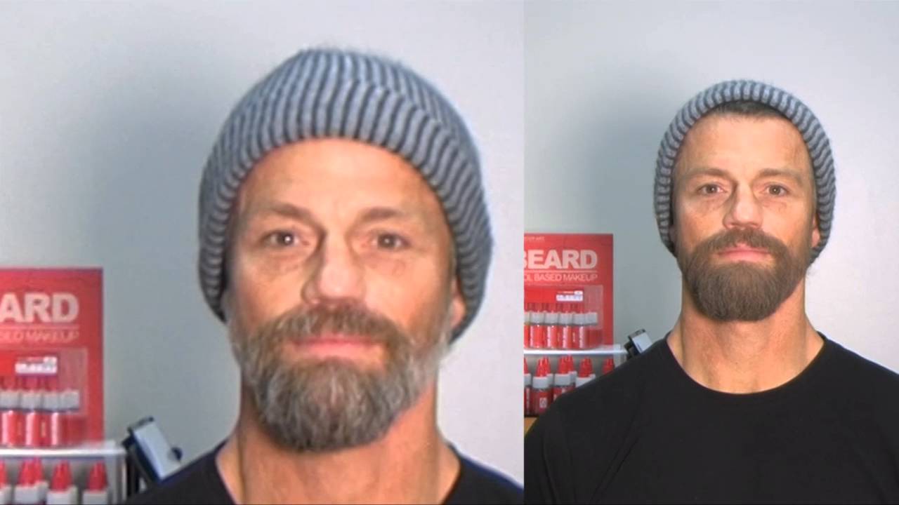 How to apply Encore HAIR & BEARD alcohol based makeup YouTube