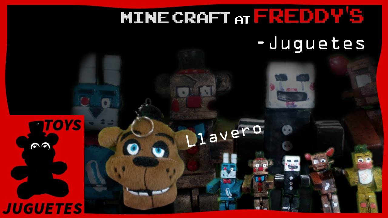 juguetes de minecraft de five nights at freddy's