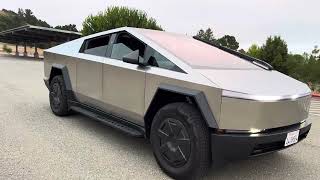Cybertruck light show- Ready for Assault