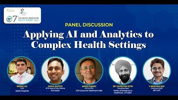 Panel Discussion: Applying AI and Analytics to Complex Health Settings
