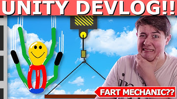 I Made a WEIRD Physics Game... My FIRST TIME Using Unity!!!! DevLog #1