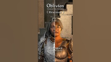 Oblivion Remastered - NPC Changes PT.1 #shorts #oblivion #oblivionremastered #elderscrolls