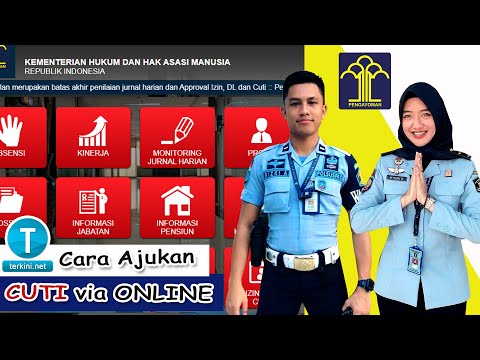 CARA AJUKAN CUTI ONLINE SIMPEG KEMENKUMHAM !???!