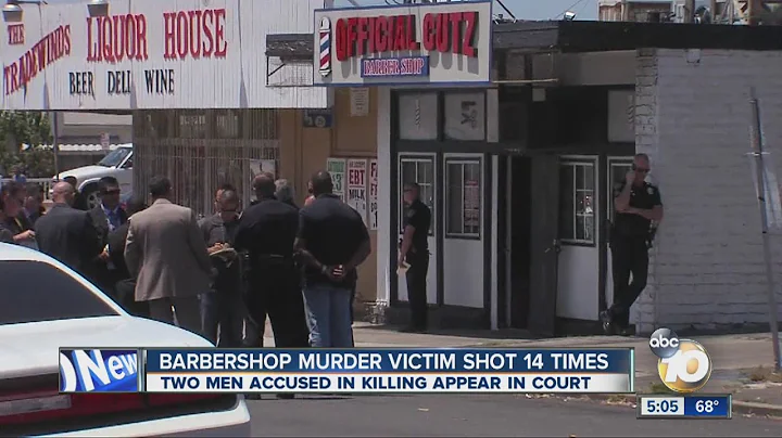 Barbershop murder victim shot 14 times