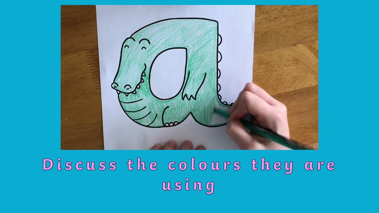 Letter Aa Colouring Sheet | Early Years