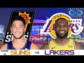 Phoenix Suns vs Los Angeles Lakers: Game 3: Live NBA Game