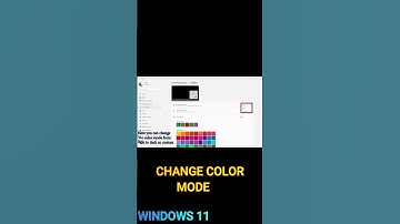 Enable LIGHT, DARK OR CUSTOM THEME MODE! |Windows 11 #tutorial #shorts #howto #youtubeshorts #short