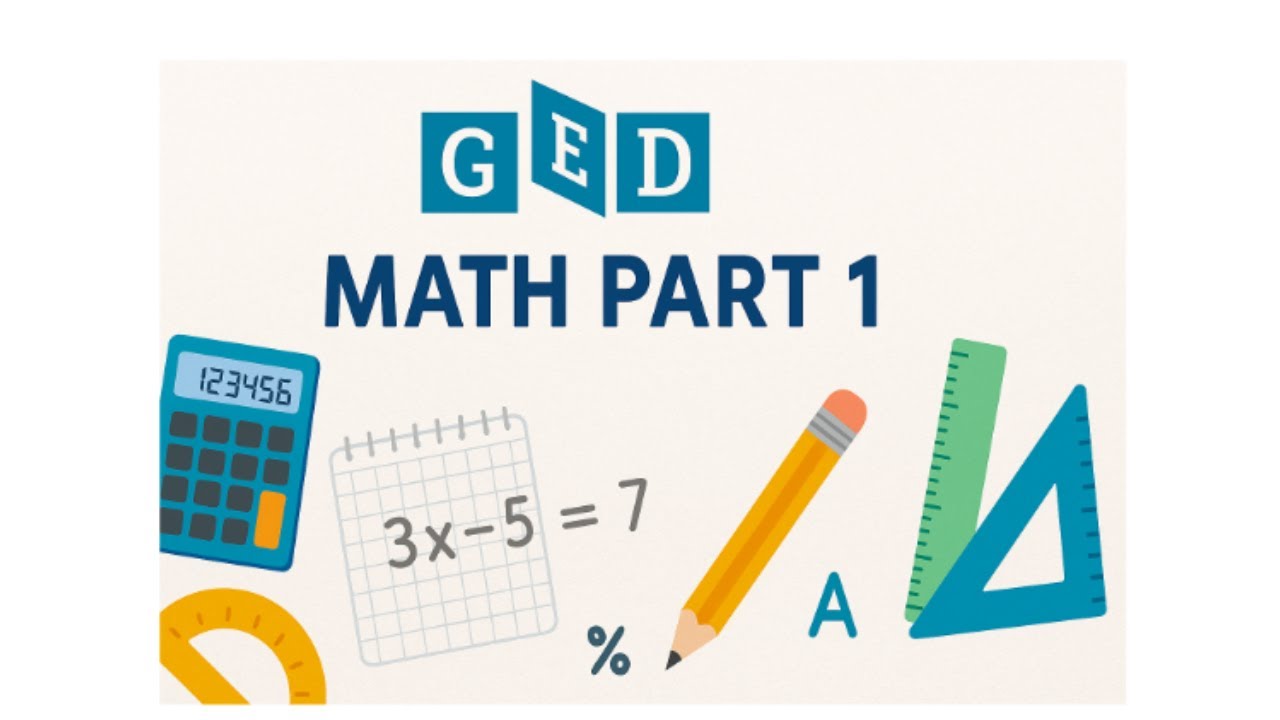 GED Math Word Problem solving 2025 - YouTube