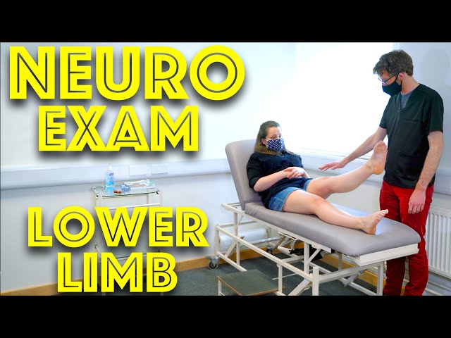 Lower Limb Neurological Examination (OLD) - Power, Reflexes, Sensation, and Coordination - Dr Gill class=