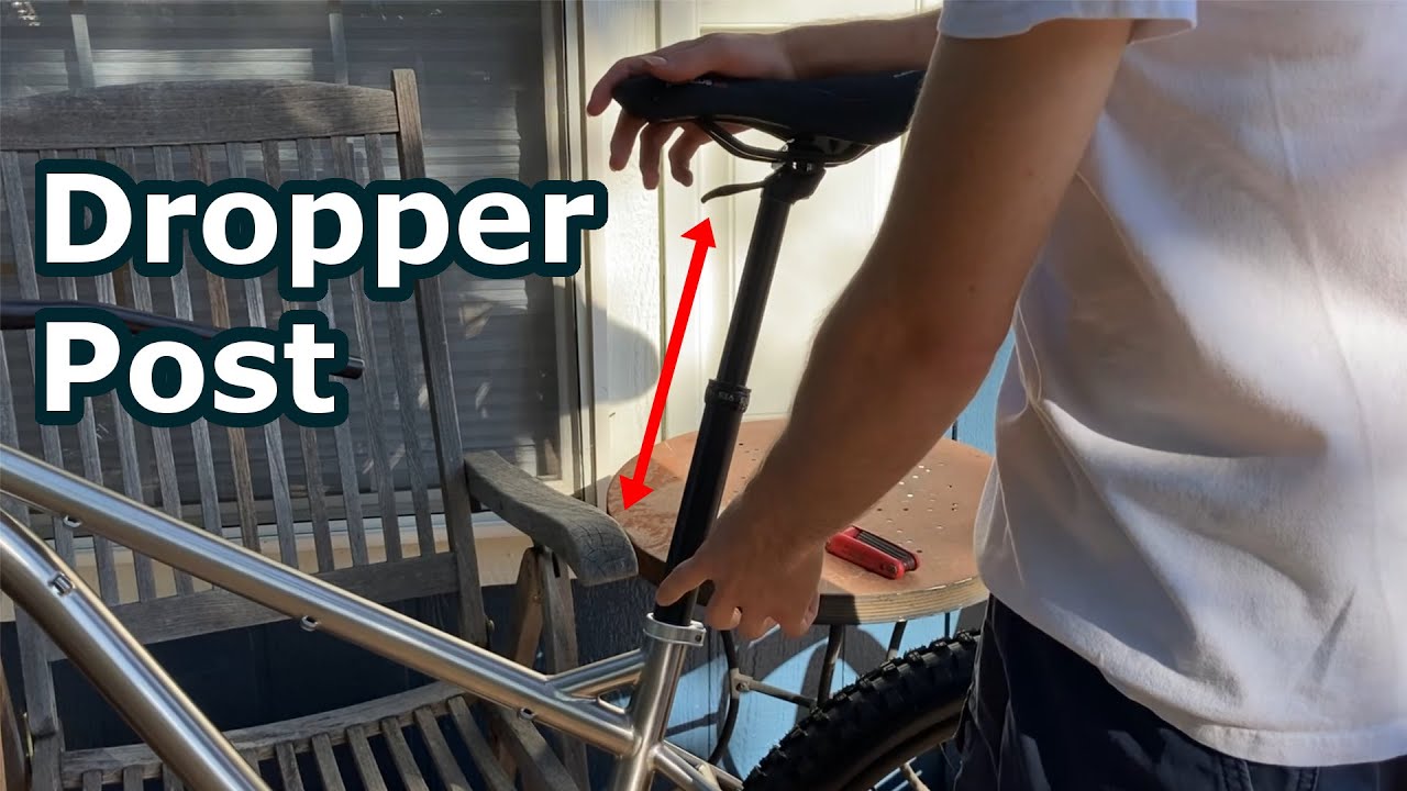 How To Install a Dropper Post, Clamp and Seat on Your MTB YouTube