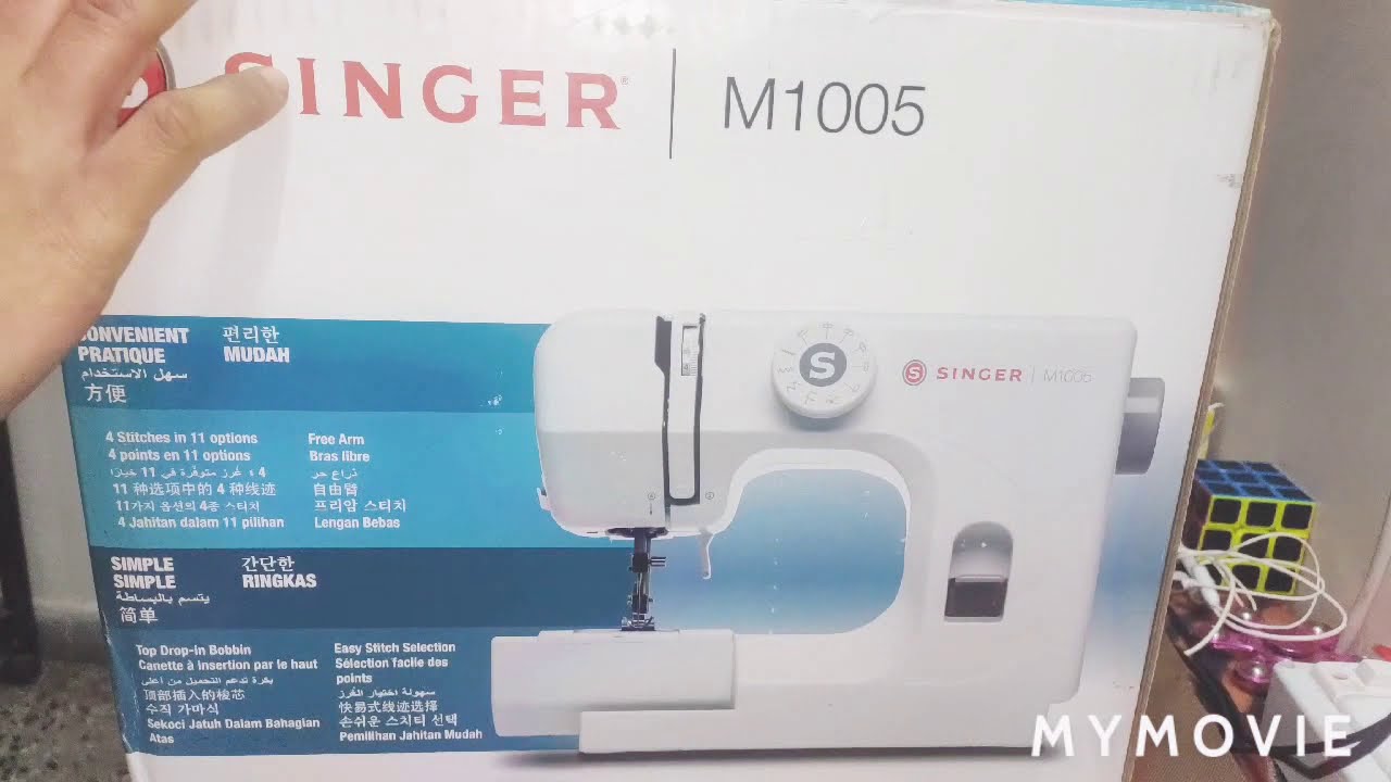 Unboxing of singer M1005 sewing machine from flipkart YouTube
