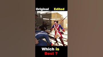 Original vs Edited | Assassin
