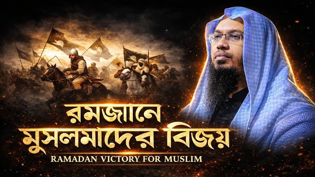 রমজানে মুসলমানদের বিজয় | হৃদয় কাঁপানো ওয়াজ | শায়েখ আহমদুল্লাহ নতুন আলোচনা