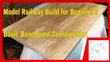 1.Model Railway Build for Beginners Basic Baseboard Construction