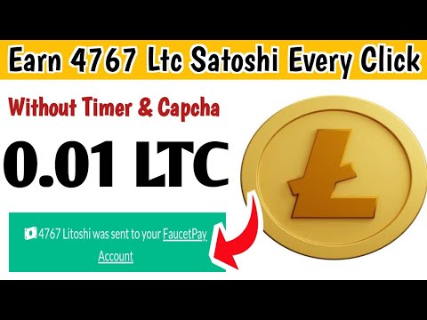 New Highest Paying Ltc Site | Claim 4767 Satoshi Without Tmer U0026 Capcha | Withdraw Proof