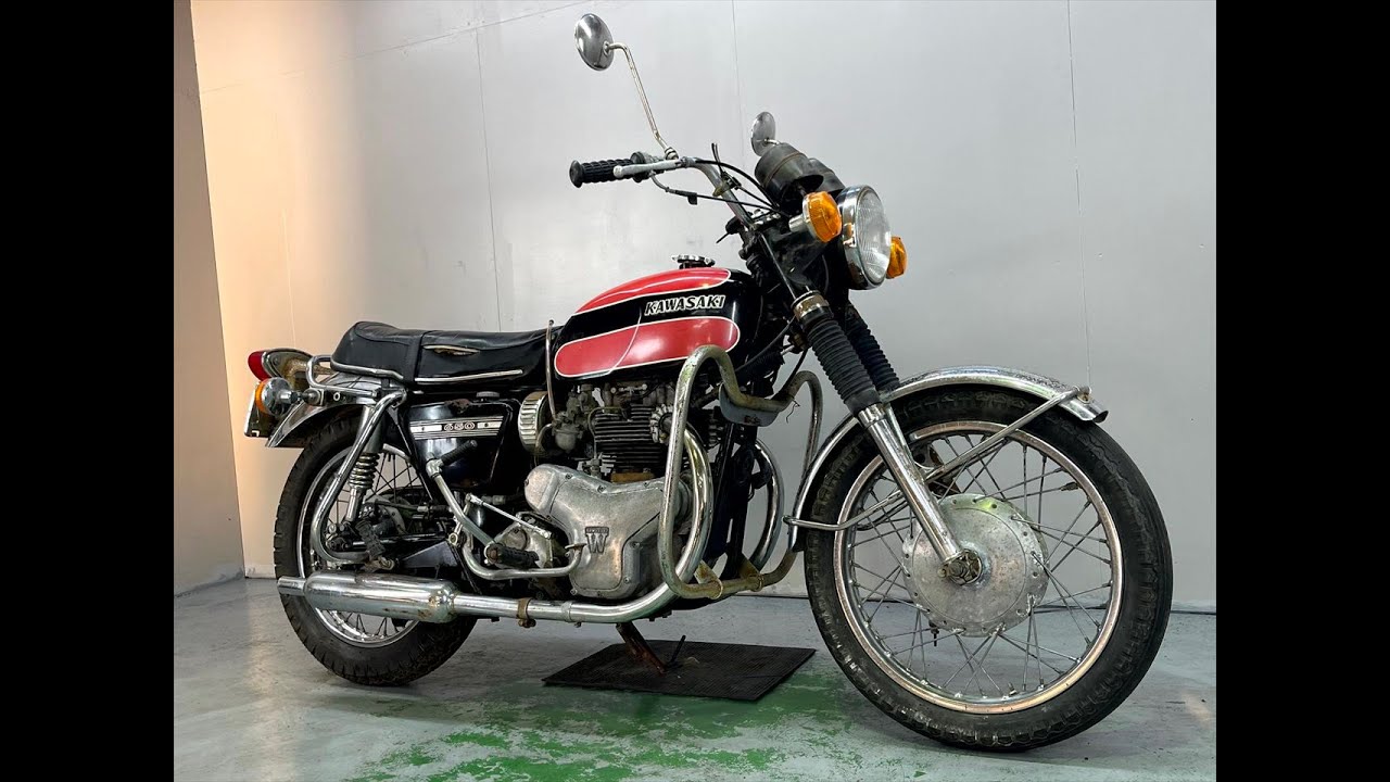 レストアベース販売車両紹介】カワサキ W1SA W1F 佐賀武雄 Garage-J