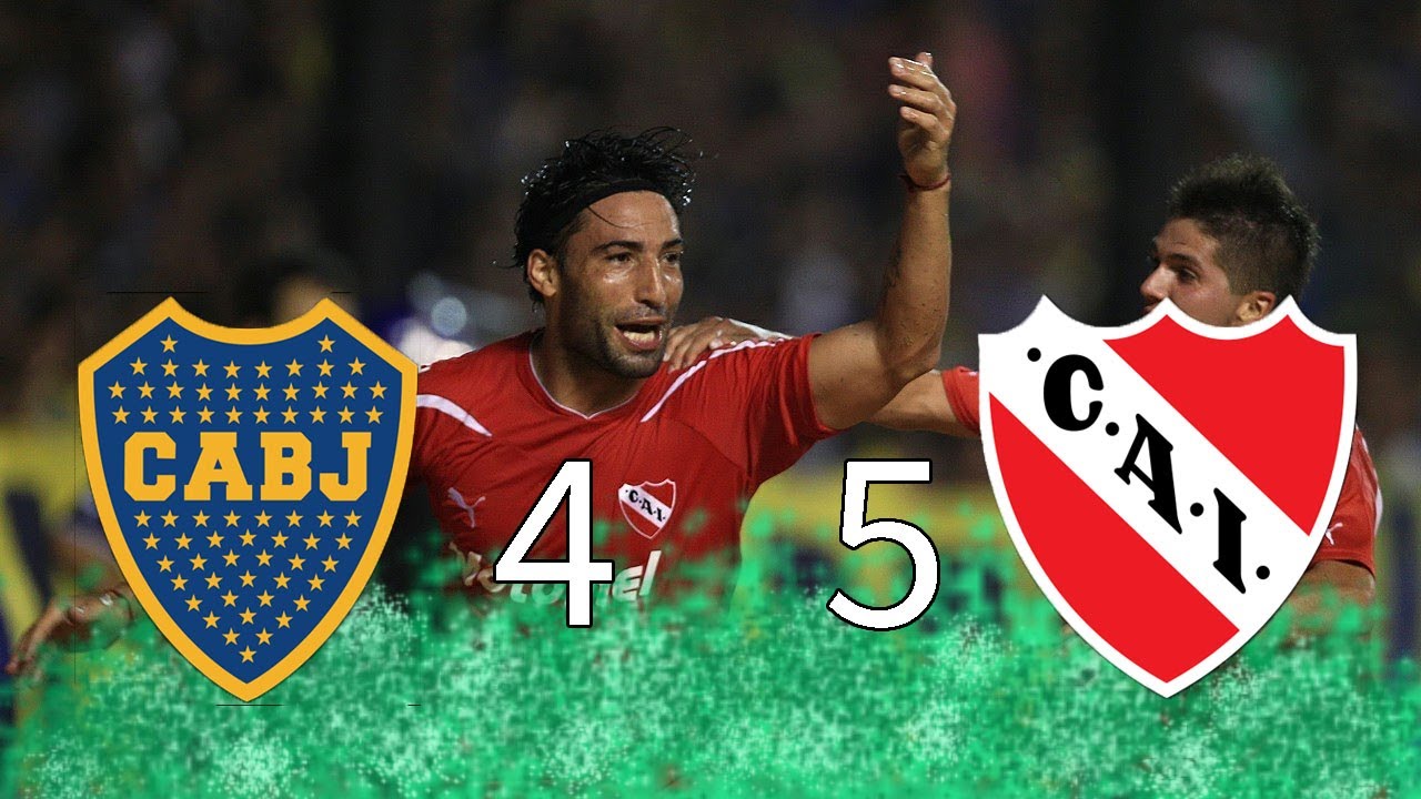 Boca 4 vs Independiente 5 Torneo Clausura 2012 Partido Completo HD