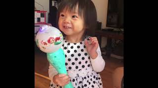 Little Mermaid Bubble Wand with Kylie B Mermaid Bubble Wand