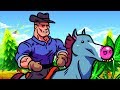 REAL SLOW REDEMPTION, A Red Dead Redemption Parody Cartoon!