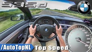 BMW 5 Series Touring F11 535d AUTOBAHN POV TOP SPEED by AutoTopNL