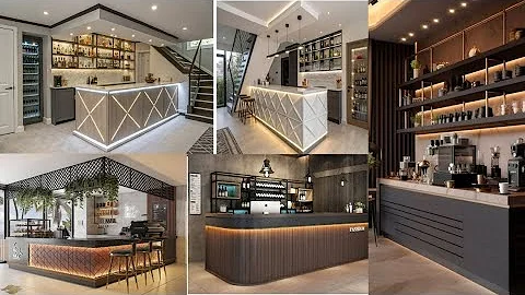 Most Beautiful Bar Counter Designs |Interior Designs