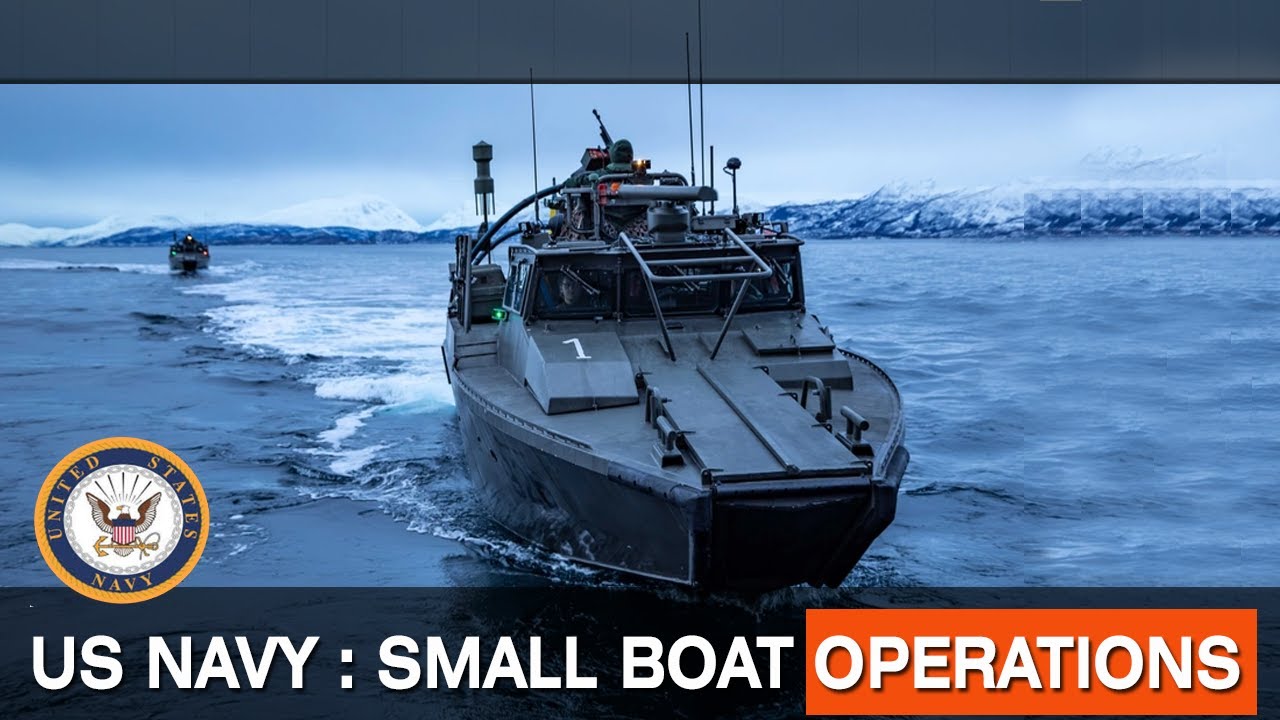 US Navy • Small Boat Operations • Andfjorden Fjord Norway