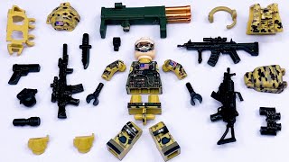 Custom Lego Desert Camo Us Special Forces Operator Tactical Minifigures