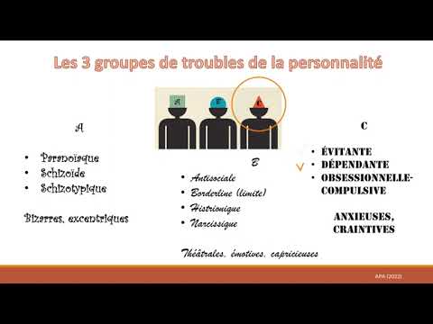 Vidéo: Les troubles de la personnalité sont-ils dans le dsm 5 ?