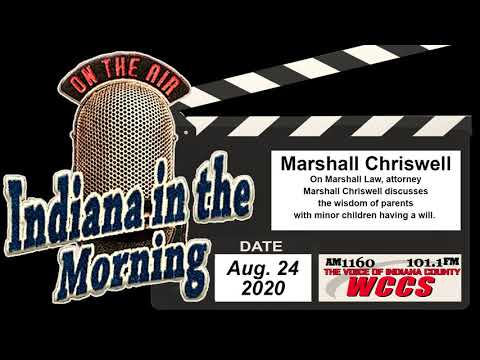 Indiana in the Morning Interview: Marshall Chriswell (8-24-20)