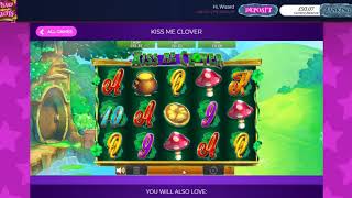 Kiss me Clover Slot Game on Wizardslots.com screenshot 5