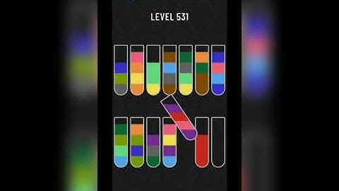 Water sort puzzle level 531