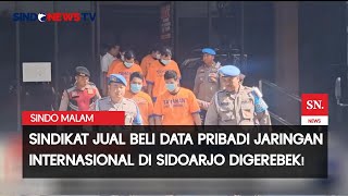 Polisi Gerebek Penjual Data Pribadi unutk Keperluan Judol, 8 Ditangkap | Sindo Malam | 12/08
